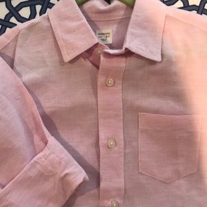 Boys or girls pink jcrew crewcuts shirt